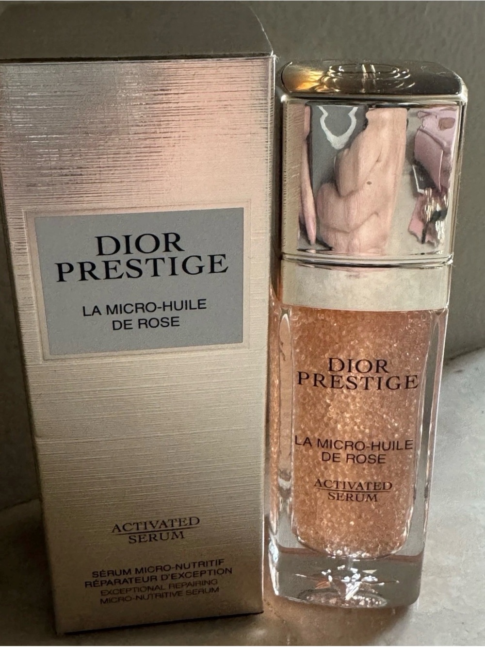 DIOR PRESTIGE FULL SIZE  La Micro-Huile de Rose ACTIVATED Serum IN BOX